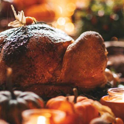Thanksgiving dinner. (Getty Images)