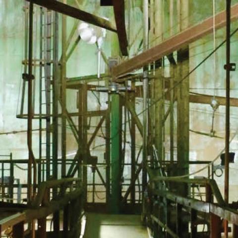 The entrance to Tank 19 at the Red Hill Underground Fuel Storage Facility. (U.S. Navy)