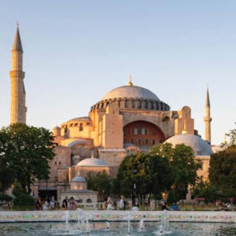 The Blue Mosque in Istanbul on June 14, 2022. (Yasin Akgul/AFP via Getty Images)