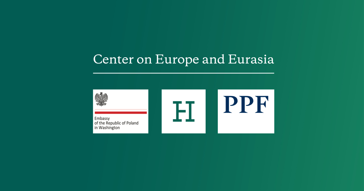 Central and Eastern Europe Strategy Summit | Hudson Institute