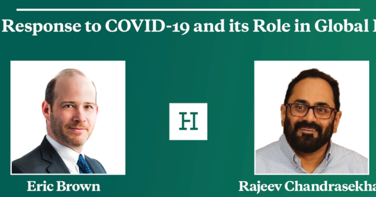 Video Event | India's Response to COVID-19 and its Role in Global ...